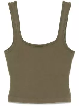 Топ с квадратным вырезом ENTIRE STUDIOS, зеленый
