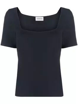 Топ с квадратным вырезом P.A.R.O.S.H., синий