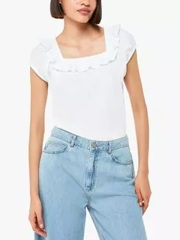 Топ с квадратным вырезом Whistles, белый