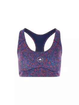 Топ с логотипом adidas by Stella McCartney, синий