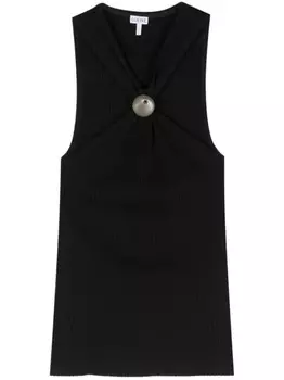 Топ с логотипом Anagram LOEWE, черный