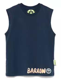 Топ с логотипом Barrow kids, синий