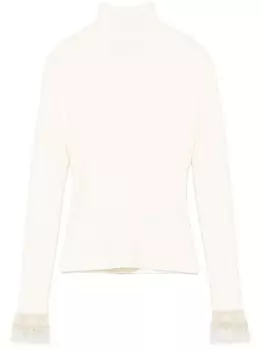 Топ с люрексом Chiara Ferragni, белый