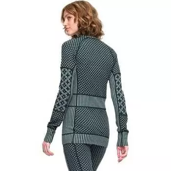 Топ с молнией 1/2 Smekker — женский Kari Traa, зеленый