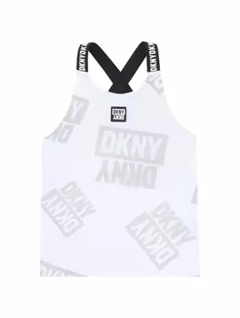 Топ с монограммой DKNY