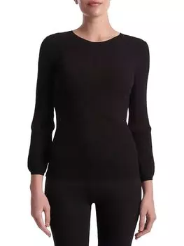 Топ с объемными рукавами Guide Capsule 121, черный