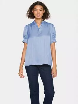 Топ с оборками veeni Saint Tropez, цвет Heather