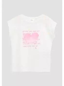 Топ s.Oliver, белый