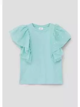 Топ s.Oliver, бирюзовый