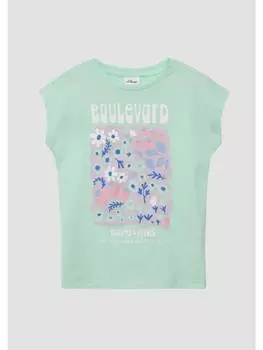 Топ s.Oliver, бирюзовый