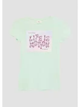 Топ s.Oliver, бирюзовый