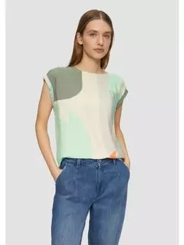 Топ s.Oliver, бирюзовый