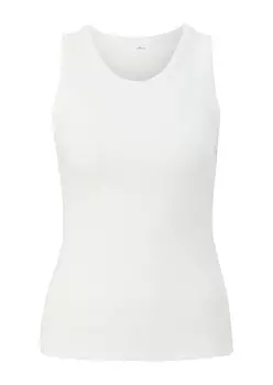 Топ s.Oliver BLACK LABEL, белый