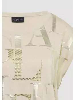 Топ s.Oliver BLACK LABEL, бежевый