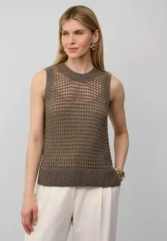 Топ s.Oliver BLACK LABEL, бежевый