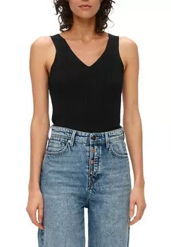 Топ s.Oliver, черный