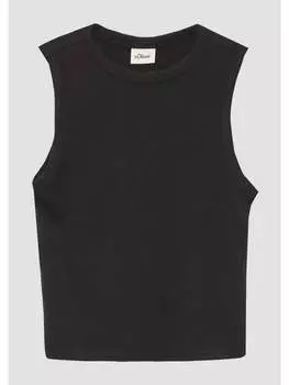 Топ s.Oliver, черный