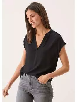 Топ s.Oliver, черный