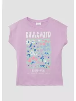 Топ s.Oliver, фиолетовый