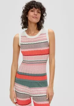 Топ s.Oliver, оранжевый