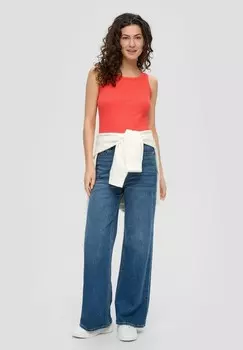 Топ s.Oliver, оранжевый