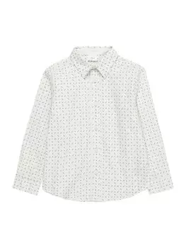 Топ s.Oliver Regular fit Button Up, белый