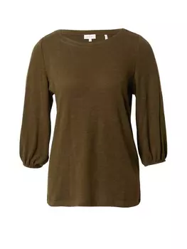 Топ s.Oliver Shirt, хаки