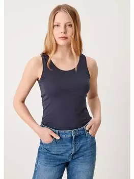 Топ s.Oliver Top keine rmellnge, синий