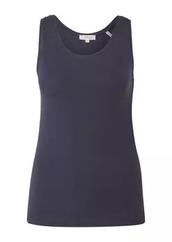 Топ s.Oliver из органического хлопка, темно-синий