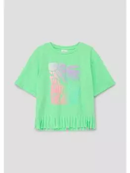 Топ s.Oliver, зеленый