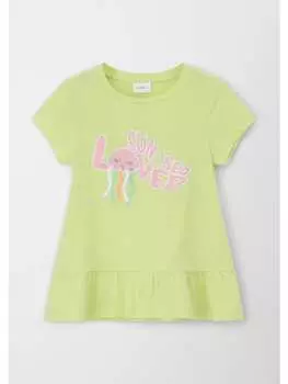 Топ s.Oliver, зеленый