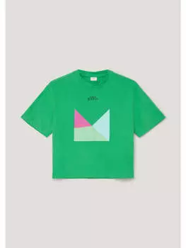 Топ s.Oliver, зеленый