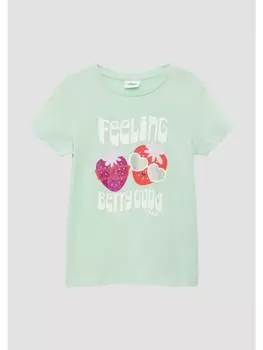 Топ s.Oliver, зеленый