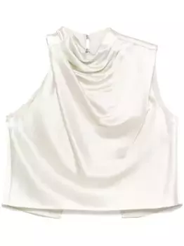 Топ с открытой спиной Michelle Mason, белый