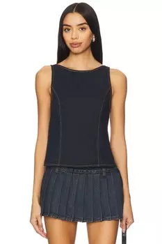 Топ с открытой спиной rider Lioness, индиго