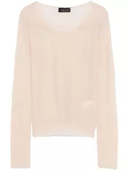 Топ с пайетками от Roberto Collina, нейтральный