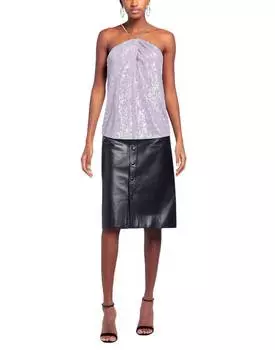 Топ с пайетками в сиреневом цвете Amanda Uprichard