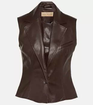 Топ с покрытием eyeria Aya Muse, бургундия