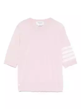 Топ с полосками THOM BROWNE, розовый