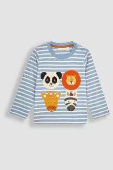 Топ с приложением Jojo Maman Bb, синий