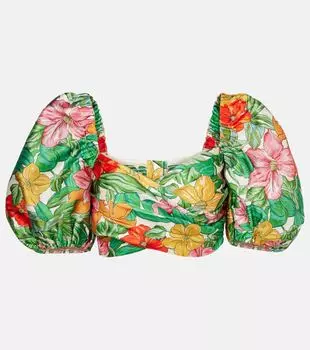 Топ с принтом Amelia Almais, Amelia