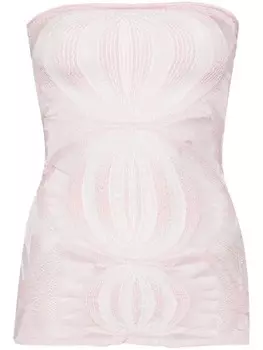 Топ с принтом Gimaguas, розовый