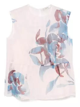 Топ с принтом Odeeh, розовый