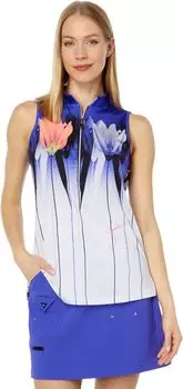 Топ с принтом тюльпаны Jamie Sadock, цвет Purple Rain