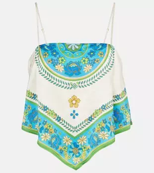 Топ с принтом Vivianna Almais, Vivianna