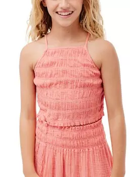 Топ с присборенной бретелькой Coral Sun Bella Dahl