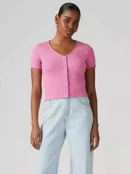 Топ с пуговицами muse Levi's, розовый