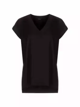 Топ с разрезами Kiton, черный