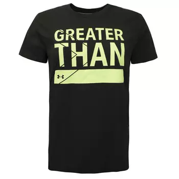 Топ с рисунком больше чем футболка 1356306 310 Under Armour, хаки
