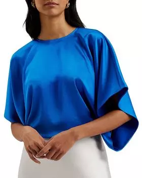 Топ с рукавами «крылья летучей мыши» Cherika Ted Baker, синий